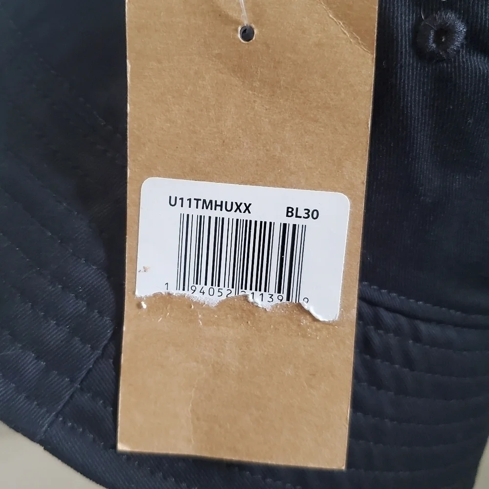 𝅺NWT Russell Athletic Black Festy Adult Unisex Bucket Hat Cap